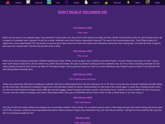 Journal/journal screenshot