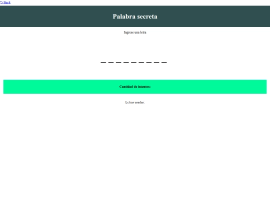 game/PalabrasGame screenshot