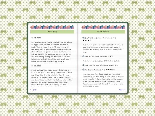 digital journal/page2 screenshot