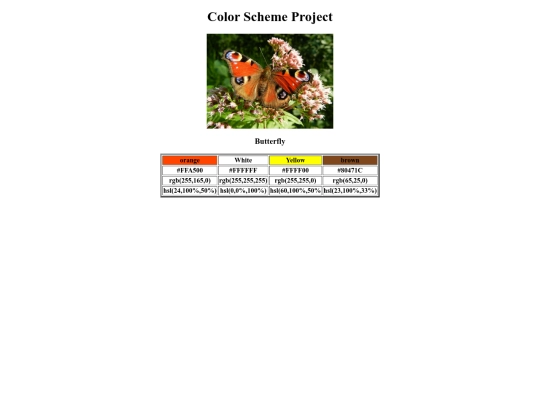color-scheme screenshot