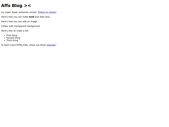 index screenshot