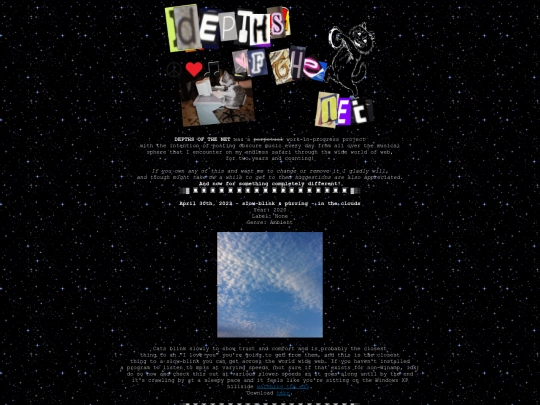 depthsofthenet screenshot
