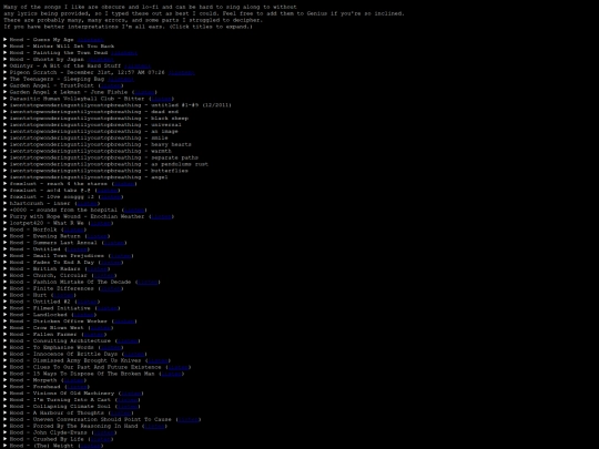 lyrics screenshot