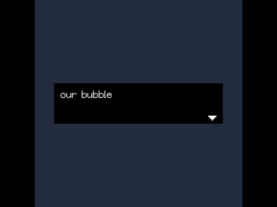 bitsy_games/our_bubble screenshot