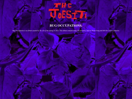 Bug_Occupations screenshot