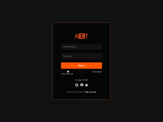 M/sign in screenshot