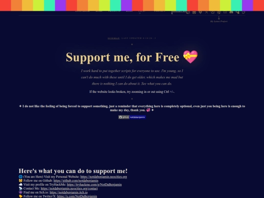 supportme screenshot
