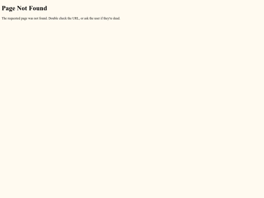not_found screenshot