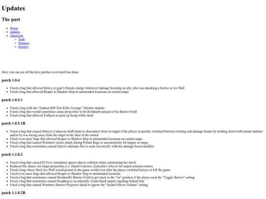 info screenshot