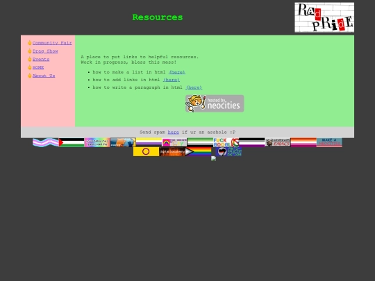 resources screenshot