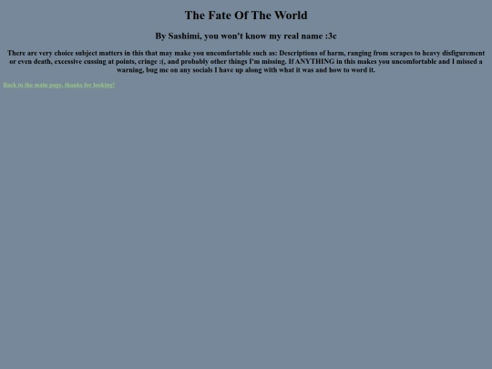 fuck you/TFOTW screenshot