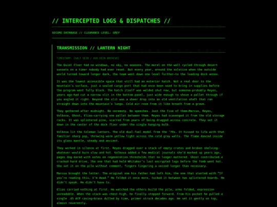 classified-archive screenshot