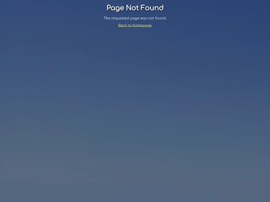 not_found screenshot