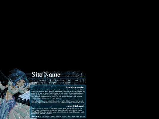 TEST LAYOUT screenshot