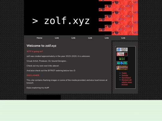 TESTHOMEPAGE screenshot