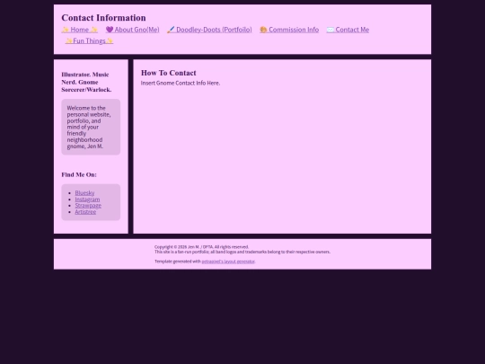 contact screenshot