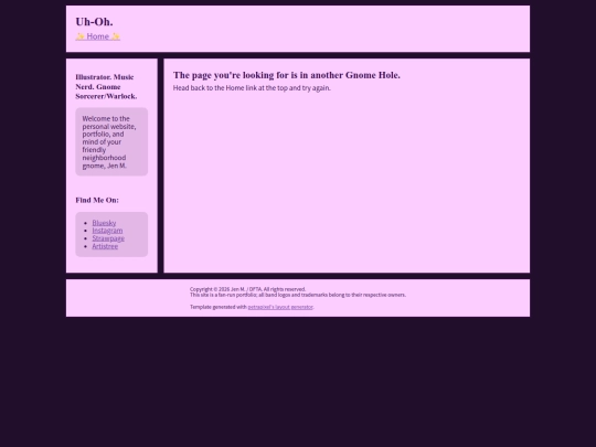 not_found screenshot