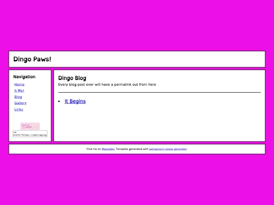 permablog screenshot