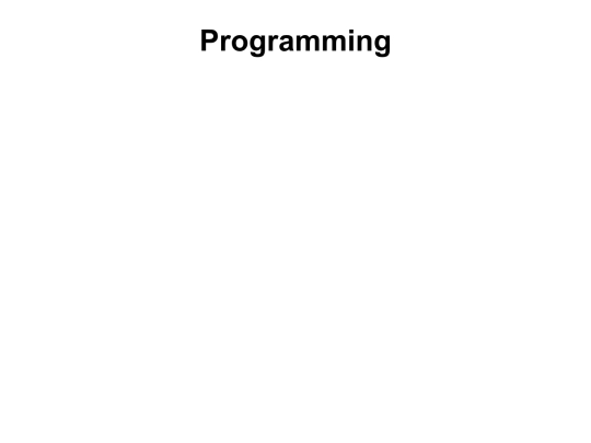 programming screenshot