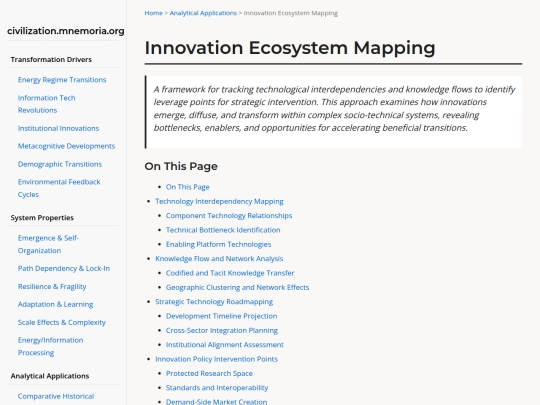analytical-applications/innovation-mapping screenshot
