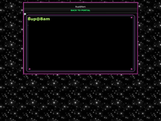 eightup8am screenshot