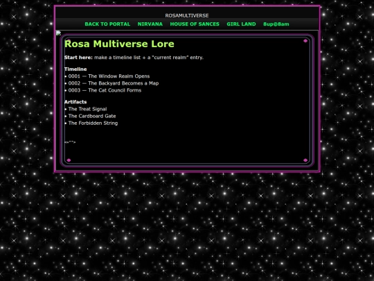 rosamultiverse screenshot