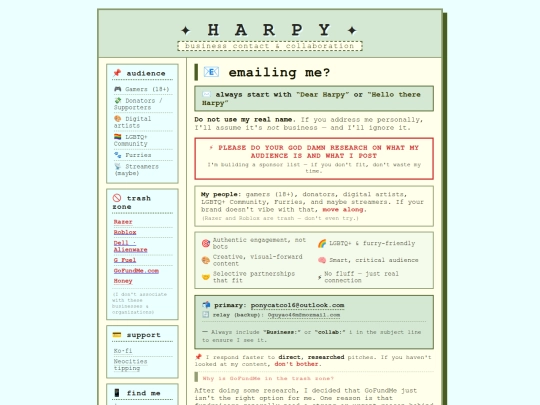 contact screenshot