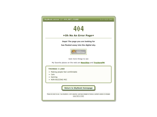 not_found screenshot