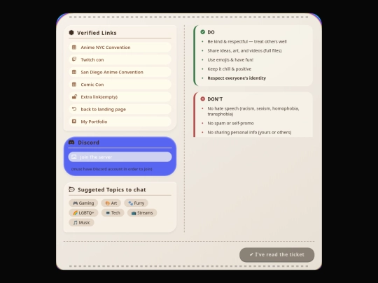 ticket screenshot