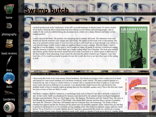 bookreviews screenshot