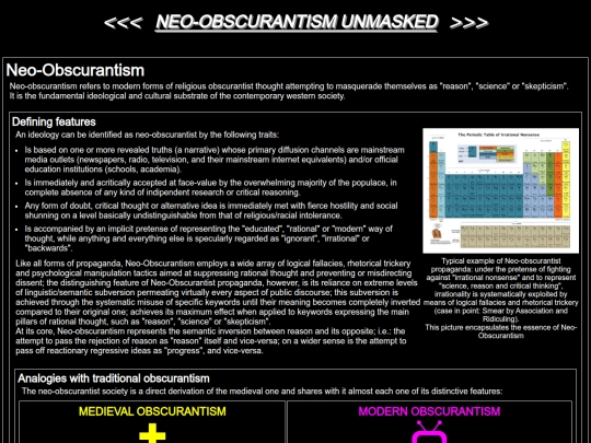 neoobscurantism screenshot