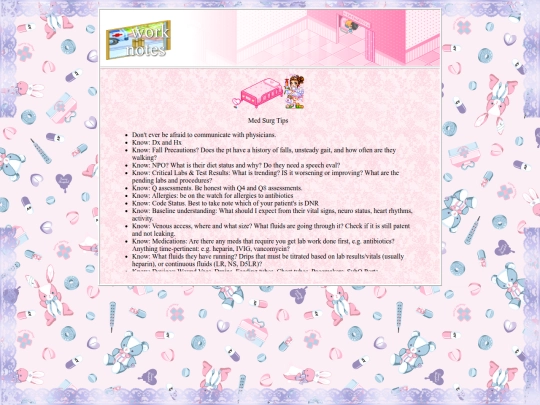 work screenshot
