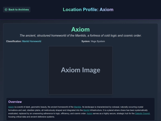 bestiary/axiom screenshot