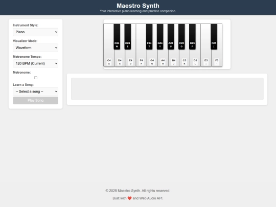 piano screenshot