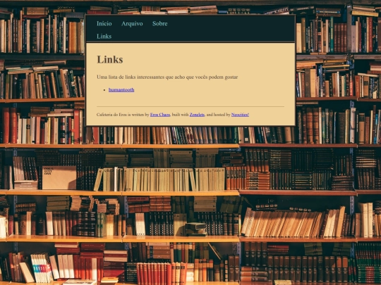 links screenshot