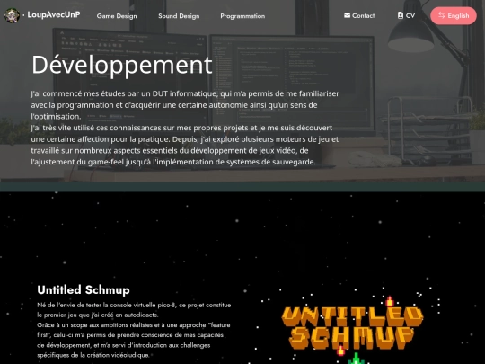 portfolio/fr/programming screenshot