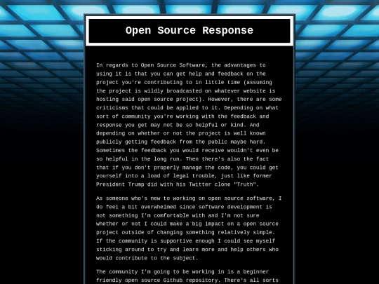 11-19-2021-Open-Source-Response screenshot