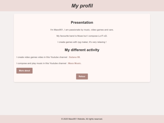 profil screenshot