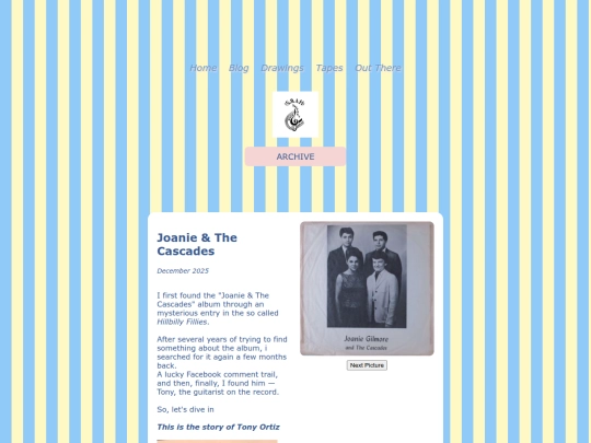 blog screenshot