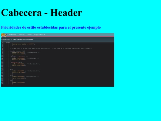 Herencia screenshot