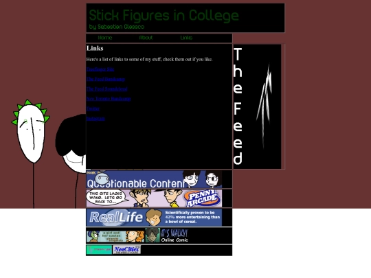 links screenshot