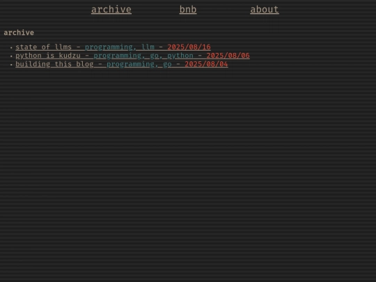 archive screenshot
