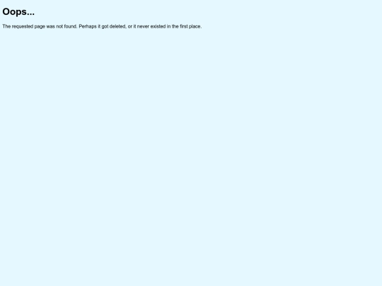 not_found screenshot