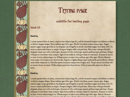 testing/testing screenshot