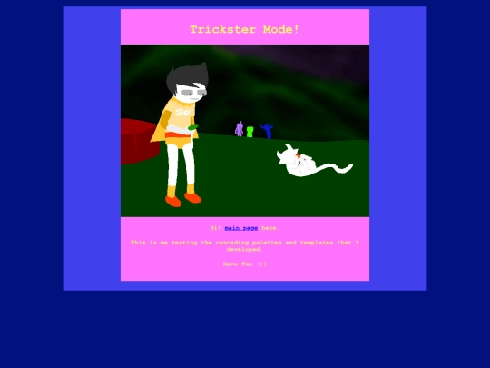 test-page screenshot