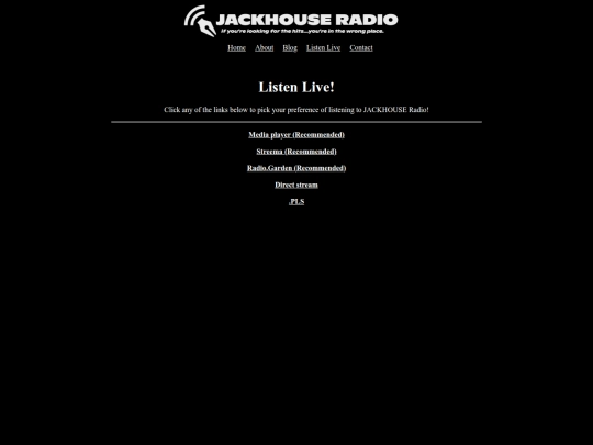 radio/streams screenshot