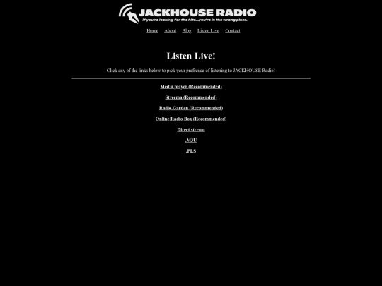 streams screenshot