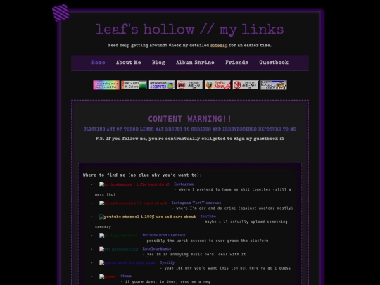 archive/3.0/mylinks screenshot