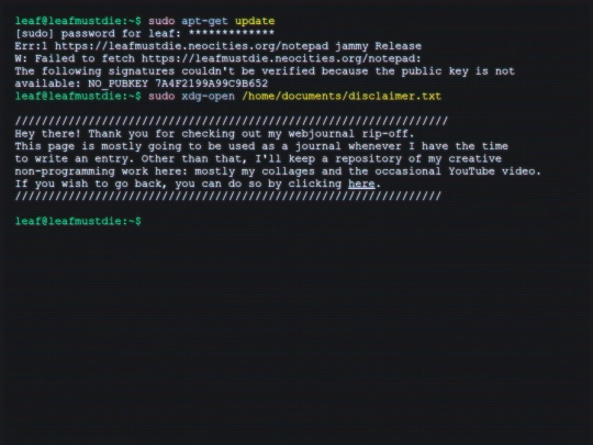 notepad screenshot