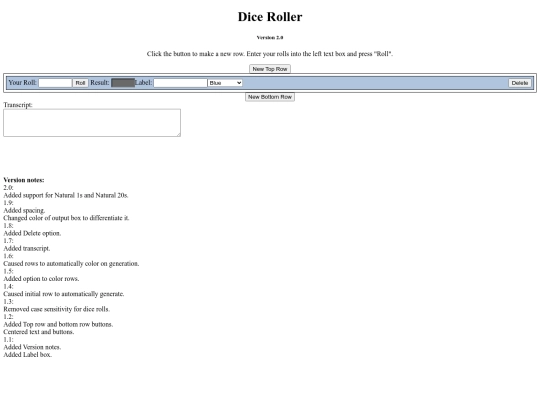 Dice Roller screenshot